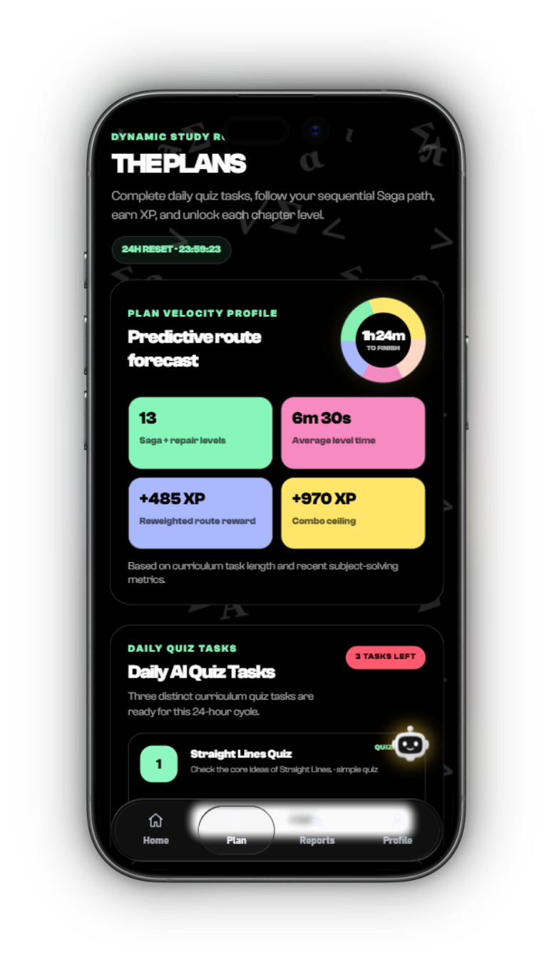 Anthros AI Plans screen in its real mobile structure